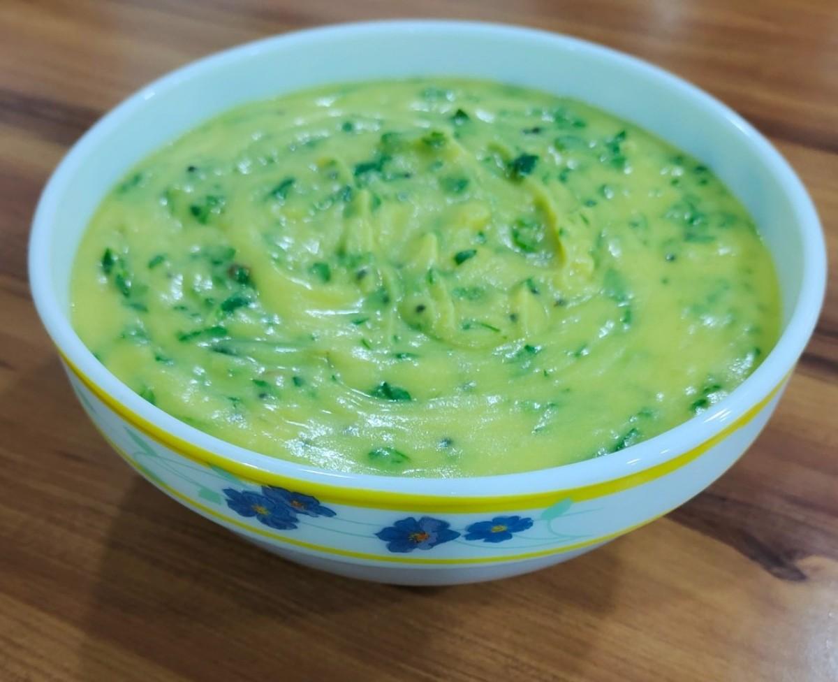 Savor Authentic Maharashtrian Methi Pithla – Comfort in Every Bite