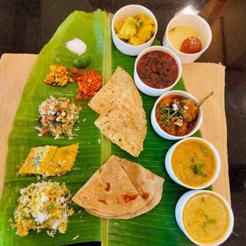 Indian Thalis, festival & temple meals