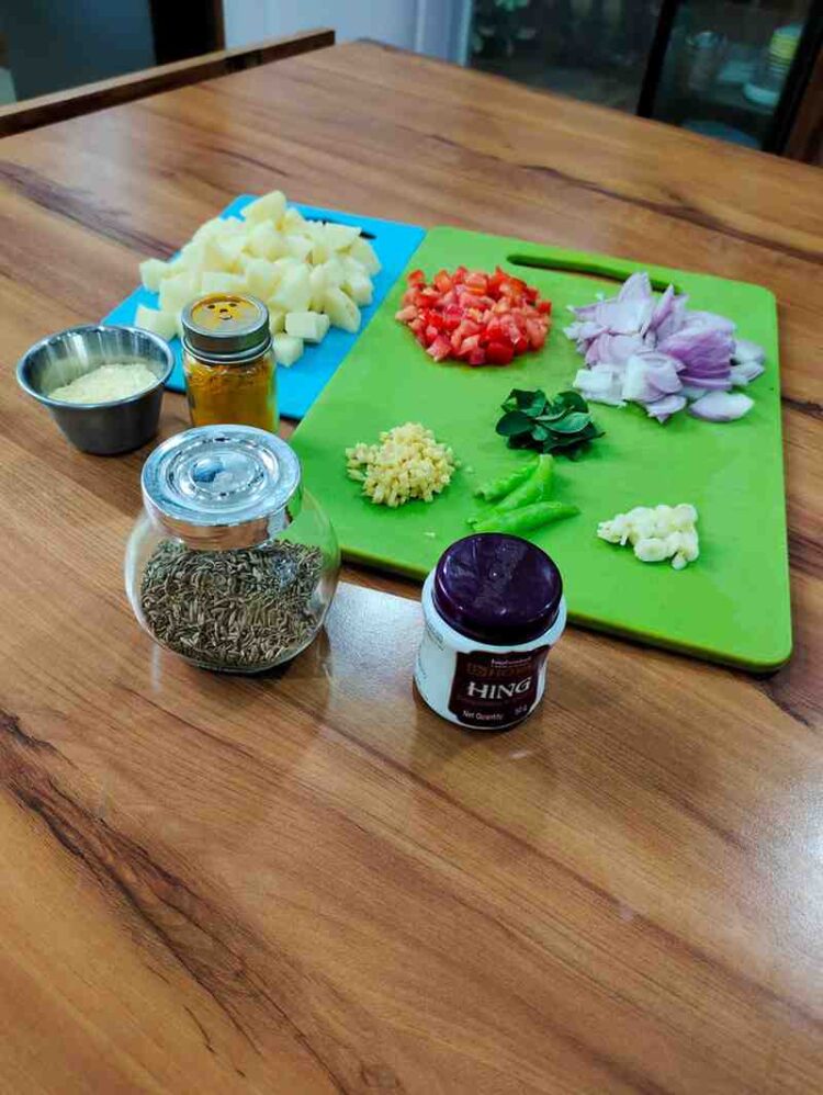 Aloo Saagu Recipe Ingredients