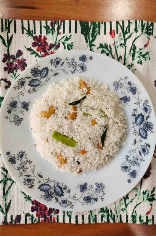 Coconut Rice Recipe: Thengai Sadam