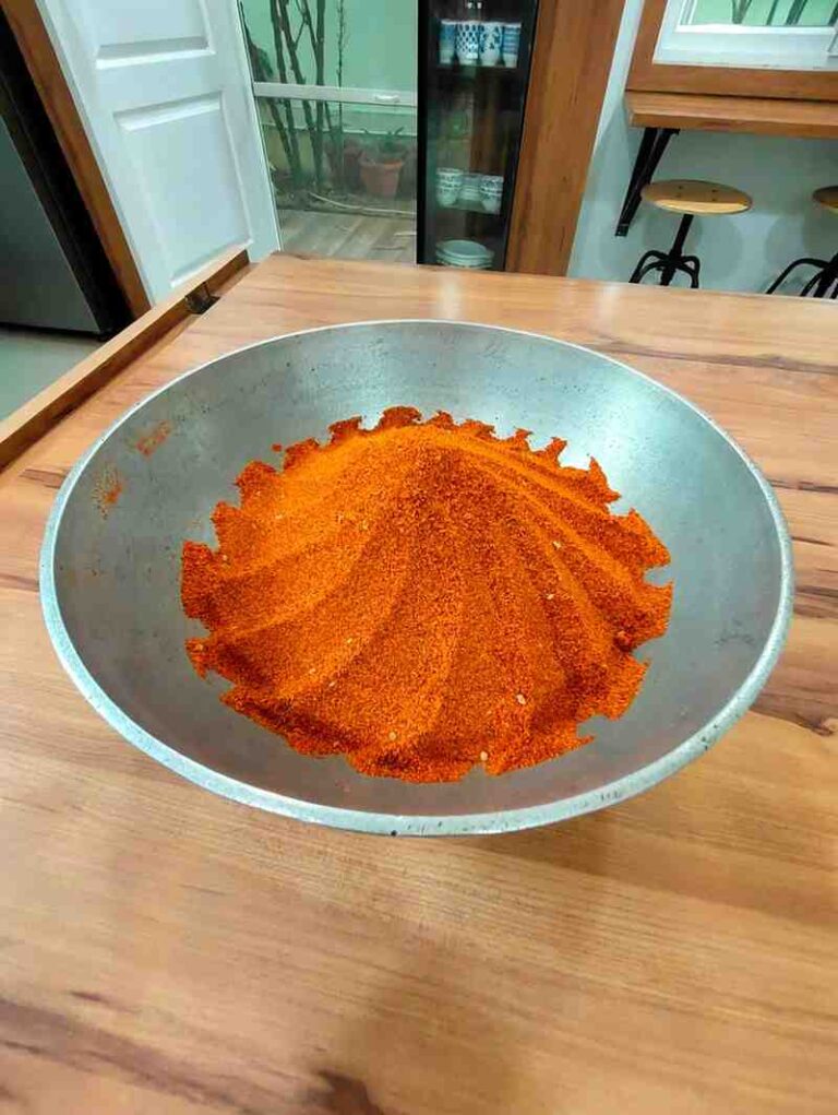 Spice Mix MIxture of spices - chilli, turmeric, salt and methi seeds