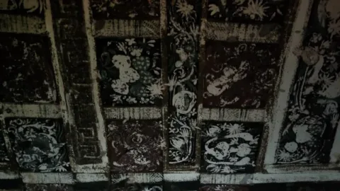 Ajanta Cave 2 Painted Ceiling