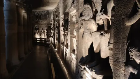 Ajanta Cave 26 Sculpted Gallery