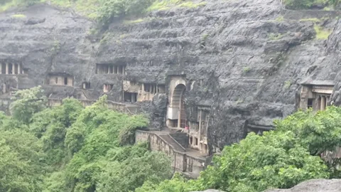 Ajanta Caves Horseshoe Gorge View