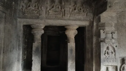 Ellora Buddhist Cave Carvings