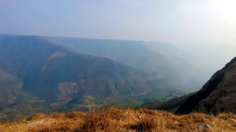 Valley view from Laitlum Canyon, Meghalaya